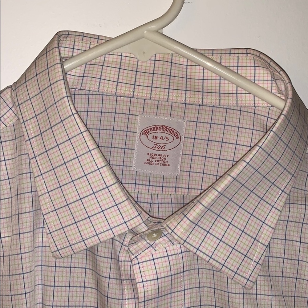 Brooks Brothers 346 Regular Fit Non-Iron Shirt
